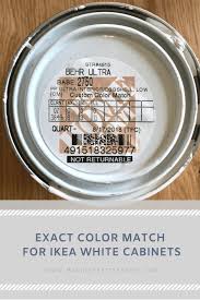 Paint Color Matching Get The Perfect Match For Your Ikea Furniture Paintedfurniture Ikeafurniturehacks Diypaintingt Ikea Pax Ikea White Cabinet Ikea Paint