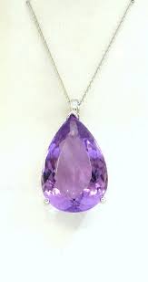 Amethyst Necklace Sterling Silver Amethyst Necklace February Etsy Silver Amethyst Amethyst Necklace February Birth Stone
