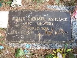 Willie Carmel Ashlock (1917-1993)