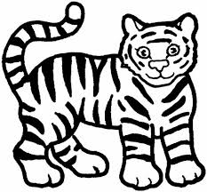 Color in this picture of a baby tiger and share it with others today! Free Tiger Coloring Pages Coloring Home