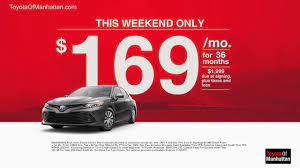 Last time we got toyota prius and. Toyota Camry Lease