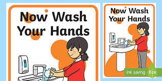 All standard sanitize your hands signs, from small peel and stick vinyl labels measuring 3.5 × 5″ to larger sizes such as 10 × 7″ and 14 × 10″, are in stock and ready to ship the same or next day. Free Now Wash Your Hands Area Classroom Display Sign