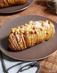 Cheese And Bacon Baked Potatoes Recipe Baked Potato Recipes Most Delicious Recipe Recipes