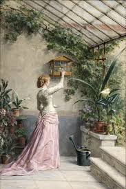 Eerelman Otto In De Serre Victorian Art Victorian Paintings Romantic Art