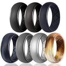 Top 10 Mens Silicone Wedding Rings Of 2020 No Place Called Home Mens Rubber Wedding Bands Rubber Wedding Band Silicone Wedding Rings