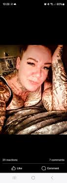 Woman's tattoos of ex-husband's name and reactions from others