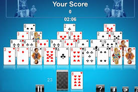 A free online solitaire card game where the player tries to match pairs of cards with a rank that totals 13. How To Play Pyramid Solitaire Digistatement