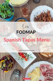 low fodmap spanish tapas menu ibs