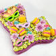 Mardi Gras La Shaped Tart Cake Class event image