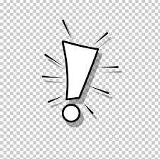 exclamation mark material png clipart black and white black lines cartoon circle comic illustrator free png exclamation mark material png clipart