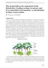 3 india shipments available for see energy sdn bhd. Pdf The Mega Folivorous Mammals Of The Rainforest Feeding Ecology In Nature And In A Controlled Environment A Contribution To Their Conservation
