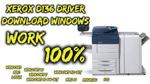 Drivers firmware utilities & applications. Xerox D136 Driver Download Windows Youtube