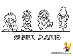 Shoe color changes along with skin color: Mario Bros Toad Coloring Page Novocom Top