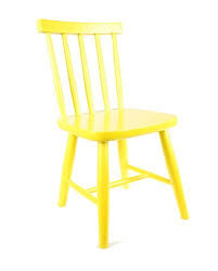 Silla Infantil Retro Amarilla Deco Living Silla Infantil Sillas Amarillas Silla Para Ninos