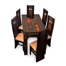 There are a lot of products in the market today. Pharneechar S Affordable Classic 6 Seater Dining Table Set Glass Dinner Table Glass Table Dining Chairs Amazon In Furniture