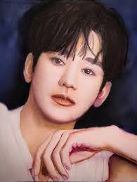 Abstract landscape Sanded 9x12 paper Pan Pastels 'Winter Wishes'