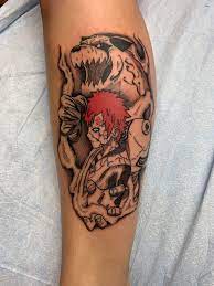 Gaara and Shukaku tattoo : r/Naruto