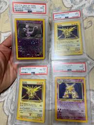 All other qualifiers are optional…. You Will Get All 6x Psa Cards 4x Psa 9s 1x Psa 8 1x Psa 7 Cards Sell For 140 Obo I Am Willing To Take Offer Pokemon Trading Card Game Pokemon Cards Pokemon