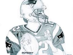 New england patriots coloring pages. Tom Brady Coloring Pages