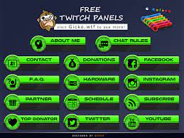 We've searched the web for the best (and 100% free) twitch panel templates and stream packs and put them into the ultimate list to make it easy for you. Twitch Panels Kostenlos Grafiken Overlays Musik Streamtalk De Dein Community Forum Rund Um Twitch Und Co