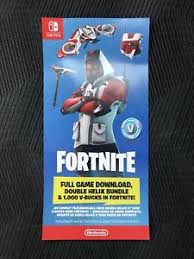 The console will come with fortnite preinstalled, as well as a wildcat bundle download code, which'll give users access to a wildcat outfit and two additional styles and a sleek strike back bling and two. Nintendo Switch Fortnite Double Helix Skin Bundle No Console Codes Only No Res 1 Ebay