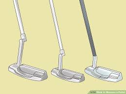 3 ways to measure a putter wikihow