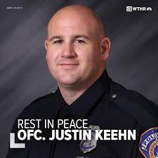 Ofc. Justin Keehn, a 5-year IMPD veteran, was killed in an off-duty  motorcycle crash in Morgan County. He was a husband, a father and IMPD  Chief Randal Taylor called him a "rising
