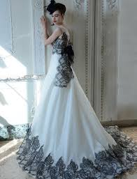 Abito Da Sposa Bianco E Nero 2015 Aimee