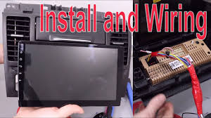 If you have purchased an xtrons stereo with any of the above functions please ensure the gps antenna is securely connected to the sma connection on the 10 1 Android Touch Screen Car Stereo Install Wiring And Mounting Youtube