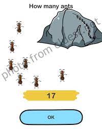 Brain out level 27 answers. Brain Out Level 27 How Many Ants Answers And Solutions Cluest