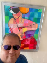 Sharing personal abstract art creations