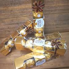 ferˈrɛːro roʃˈʃe) is a chocolate and hazelnut product produced by the italian confectionary company ferrero. Ferrero Rocher T5 5 Pcs 60g Shopee Malaysia