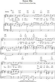 Save Me Piano Vocal Guitar Zzounds