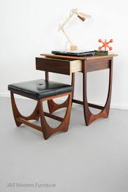 Mid Century Modern Desk Hall Table Drawer Console Stool Vintage Retro Scandi Mid Century Modern Furniture Modern Furniture Mid Century Modern Decor