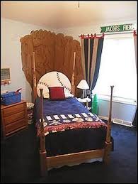 An accent wall is a wall that is a different color than the rest of the walls in the room. 120 Best Baseball Bedroom Ideas Baseball Bedroom Baseball Room Boy Room