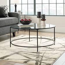 10 best sauder coffee tables of may 2021. Harvey Park Round Coffee Table 414970 Sauder Sauder Woodworking
