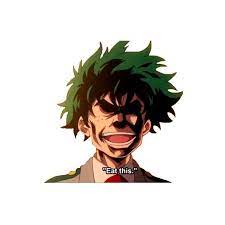 My Hero Academia Sticker Deku Eat This Https Www Etsy Com Listing 578224472 My Hero Academia Deku Eat This Sticker My Hero Hero My Hero Academia