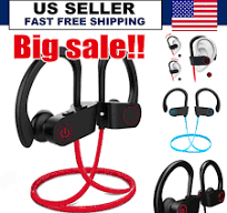 Waterproof Bluetooth 5.0 Earbuds Stereo Sport Wireless ...