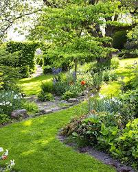 Late Spring In The Cherry Garden Tradgardmedutsikt Tradgard Garden Hage Garten Jardin Tuin Gia Backyard Garden Design Cottage Garden Beautiful Gardens