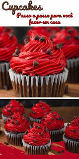 Cupcakes Passo A Passo Bolinhos De Chocolate Melhores Cupcakes Receita De Cupcake