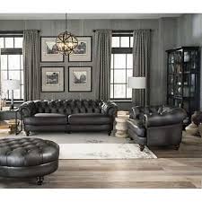 Leather Couch Set Ovalmag Com In 2020 Leather Living Room Set Living Room Leather Top Grain Leather Sofa
