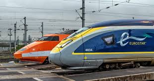 Railpictures Net Photo 4034 Eurostar Velaro E320 At Saint Denis France By Jean Marc Frybourg Train Electric Train Train Art