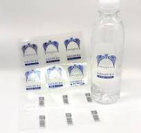 Holographic Beverage Bottle Labels BOPP Films Transparent ...