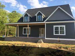 See and discover other items: Most Recent Picture Of Outside We Went With Twilight Shadow Vinyl Siding And A Pewter Shake White Siding Colors For Houses Exterior House Colors House Siding