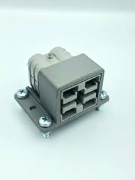 The first step is to load the contact into the crimp tool. 50amp Anderson Plug Twin Surface Mount Housing Cover Bracket X2 Genuine 50amp Hs Autoparts