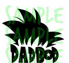 Goku Hair Dadbod Png Svg Dxf Eps Instant Digital Etsy Goku Hair Svg Goku