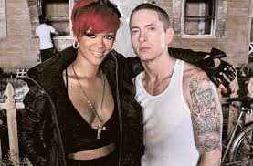 eminem and rihanna duet the monster tops uk chart