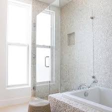 5 out of 5 stars. Bathroom Beige River Rock Tiles Design Ideas