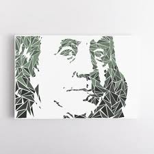 Benjamin Franklin Abstract Wall Art