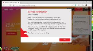 In this post, it is going to be for cimbclicks and it is slightly easier. Confirmed Cimb Clicks Outage To Continue Through Sunday Update Lowyat Net
